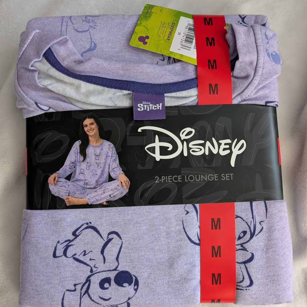 Disney Stitch Lavender Lounge Set